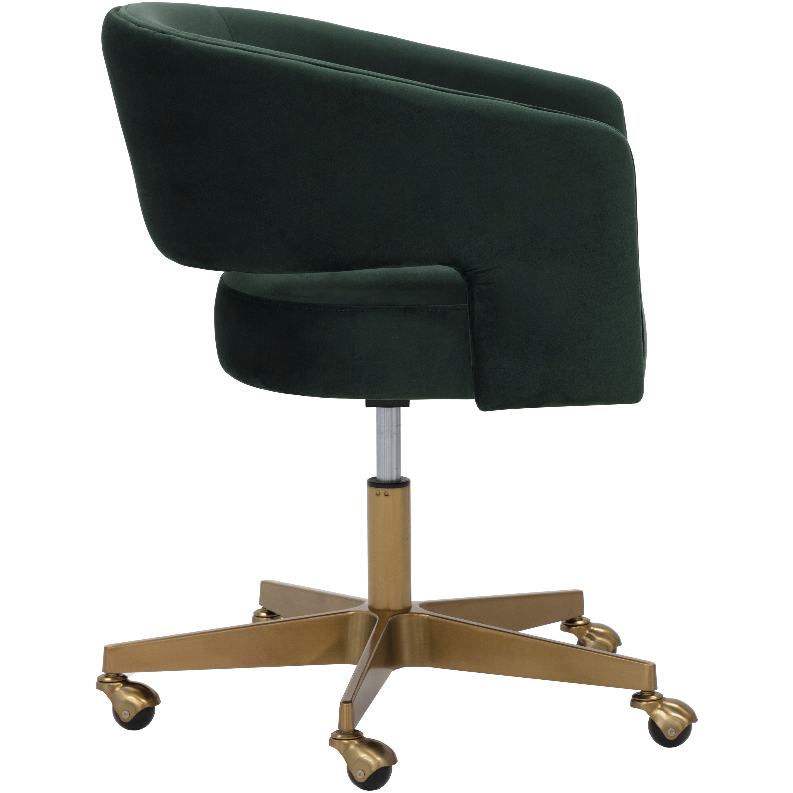 Claren Deep Green Sky Office Chair